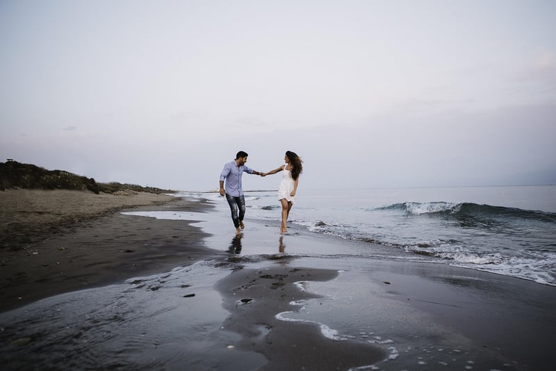 Beach Wedding Reception